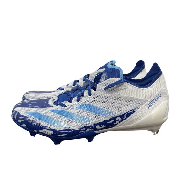 adidas Adizero Electric Speed Juice Cloud White Blue IE4418 Football Cleats Sz12 main image 8
